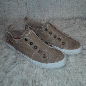 Tan Blowfish Malibu Slip-on Play Sneakers 11" Unisex